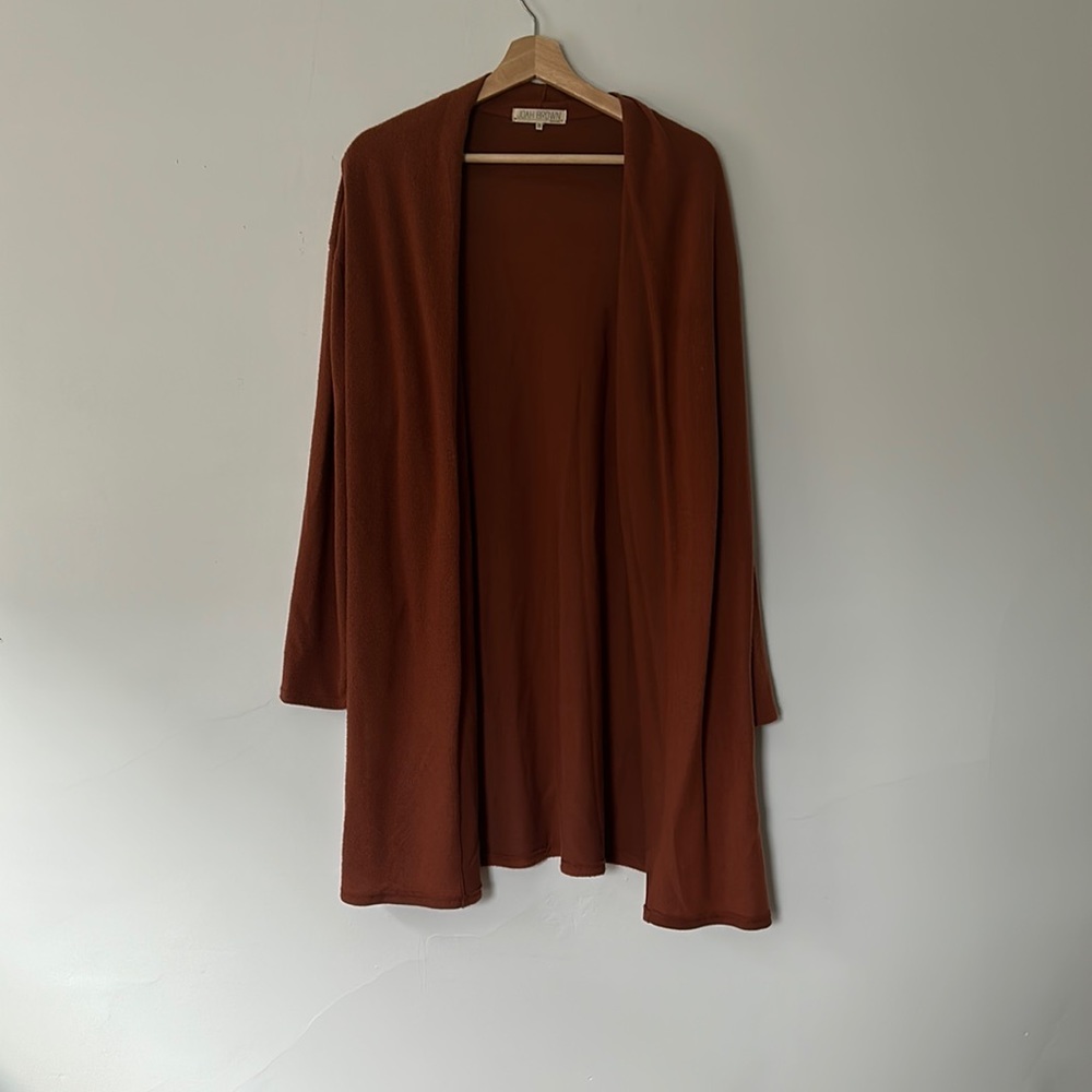 Rust Color Etoile Cardigan from Josh Brown, great condition barely worn
